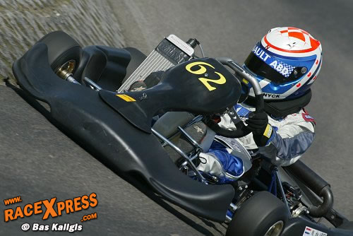 Nyck de Vries in actie
